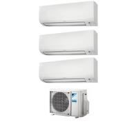 Condizionatore Climatizzatore Daikin Trial Split Inverter R-32 Serie Sensira 9000+9000+12000 Con 3MXF52A Wi-Fi