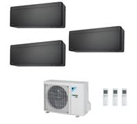 Condizionatore Climatizzatore Daikin Trial Split Stylish New Total Black R32 Wi-Fi 9000+9000+18000 BTU Con 3MXM68N/A