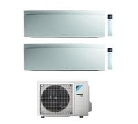 Condizionatore Climatizzatore Dual Daikin inverter Emura White Wi-Fi R-32 Bluevolution 9000+12000 BTU 2MXM50N9/A(9)
