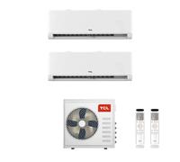 Condizionatore Climatizzatore Dual Split Inverter TCL Modello BreezeIN P5 9000+9000 BTU Con MT1420 R-32 Wi-Fi Integrato 9+9