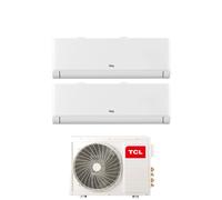 Condizionatore Climatizzatore Dual Split Inverter TCL Modello BreezeIN P5 9000+9000 BTU Con MT1821 R-32 Wi-Fi Integrato 9+9