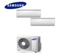 Condizionatore Climatizzatore dual split Samsung inverter 9+9 Maldives Quantum R-32 9000+9000 BTU con AJ040NCJ2EG/EU