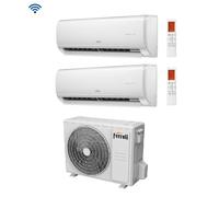 Condizionatore Climatizzatore Ferroli Dual Split Inverter Giada M 12000+12000 BTU Con 18-2 Wi-Fi Integrato Alexa e Google HOME