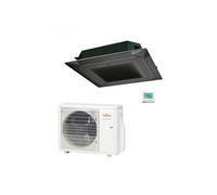 Condizionatore Climatizzatore Fujitsu a Cassetta Circular Flow Eco R-32 24000 BTU AUXG24KRLB Black Wi-Fi Optional