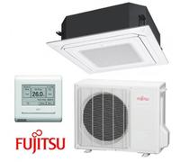 Condizionatore Climatizzatore Fujitsu a Cassetta Flusso D'aria Circolare R-32 45000 BTU AUXG45KRLB White Wi-Fi Optional