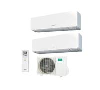Condizionatore Climatizzatore General Fujitsu Dual Split Serie KGTB 9000+14000 BTU Con AOHG18KBTA2