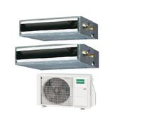 Condizionatore Climatizzatore General Fujitsu Multisplit Canalizzato Serie KLLAP R-32 9000+12000 Con AOHG18KBTA2