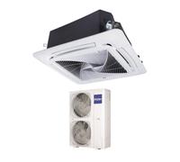 Condizionatore Climatizzatore Haier Cassetta 90x90 Round Flow R-32 60000 BTU ABH160K1ERG(H) Trifase Con Telecomando E Pannello