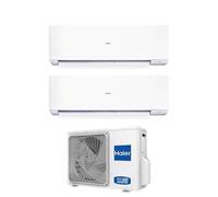 Condizionatore Climatizzatore Haier Dual Split Inverter Modello Expert 7000+12000 BTU R-32 Wi-Fi Integrato Con 2U40S2SM1FA