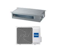 Condizionatore Climatizzatore Haier Monosplit Canalizzato Slim Bassa Pressione 24000 BTU R-32 AD71S2SS1FA(H) WI-FI Optional