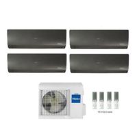 Condizionatore Climatizzatore Haier Quadri Split Flexis Plus Black R-32 7000+7000+7000+9000 Con 4U75S2SR5FA Wi-Fi Integrato