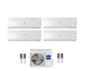 Condizionatore Climatizzatore Haier Quadri Split Flexis Plus White R-32 7000+7000+7000+12000 Con 4U75S2SR5FA Wi-Fi Integrato