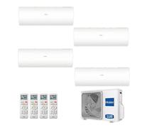 Condizionatore Climatizzatore Haier Quadri Split R-32 Serie Pearl 9000+9000+9000+12000 BTU Con 4U75S2SR5FA Wi-Fi Incluso