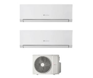 Condizionatore Climatizzatore Hermann Saunier Duval Dual Split Inverter R-32 VivAir Max 7000+9000 BTU Con SDH1-040MNA2O Wi-Fi Integrato