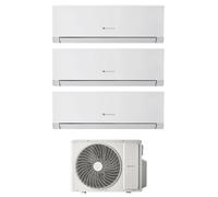 Condizionatore Climatizzatore Hermann Saunier Duval Trial Split Inverter R-32 VivAir Max 7000+7000+12000 BTU Con SDH1-070MNA3O Wi-Fi Integrato