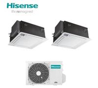 Condizionatore Climatizzatore Hisense Dual Split Inverter Canalizzato 18000+18000 Con 3AMW72U4RJC