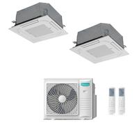 Condizionatore Climatizzatore Hisense Trial Split Inverter a Cassetta 12000+12000+18000 Con 4AMW105U4RAA