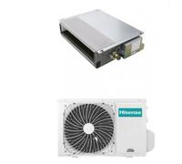 Condizionatore Climatizzatore Hisense Inverter Canalizzato Monosplit R-32 AUD71UX4RFM8/AUW71U4RK8 24000 BTU