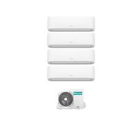 Condizionatore Climatizzatore Hisense Trial Split Inverter a Cassetta 12000+12000+18000 Con 4AMW105U4RAA
