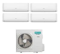 Condizionatore Climatizzatore Hisense trial split inverter Hi-Comfort R-32 9000+9000+12000 con 4AMW81U4RJC Wi-Fi Integrato