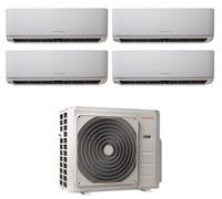 Condizionatore Climatizzatore Immergas Quadri Split Inverter R-32 Serie Thor 9000+9000+9000+9000 Con 28 QUADRI BTU Wi-Fi Optional