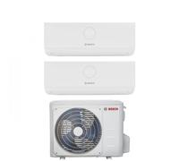 Condizionatore Climatizzatore Junkers Bosch Dual Split Modello Climate 3000 R-32 9000+12000 BTU Con MS 18 OUE Wi-Fi Optional