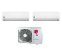 Condizionatore Climatizzatore LG Dual Split Inverter R-32 Libero Smart 7000+12000 BTU Con MU2R15 U13 A+++ Wifi integrato 7+12
