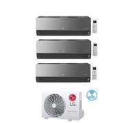 Condizionatore Climatizzatore LG Trial Split Inverter R-32 ArtCool Uv Nano Mirror 9000+12000+12000 Btu con MU3R21 U23 Wifi integrato 9+12+12