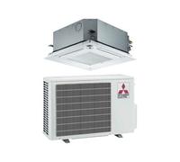 Condizionatore Climatizzatore Mitsubishi Electric Cassetta A 4 Vie R-32 60X60 12000 BTU SLZ-M35FA Wi-Fi Optional