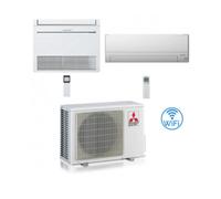 Condizionatore Climatizzatore Mitsubishi Electric Dual Split Inverter R-32 MSZ-BT25VG Wifi Integrato + console MFZ-KT35VG Wifi Optional con MXZ-2F53VF4