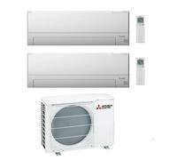 Condizionatore Climatizzatore Mitsubishi Electric Dual Split MSZ-BT R32 9000+12000 Con MXZ-2F53VF Wi-Fi