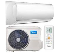 Condizionatore climatizzatore monosplit fisso 9000 btu classe di efficienza energetica A+++ con telecomando Gas R32 MIDEA