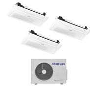 Condizionatore Climatizzatore Samsung Inverter Trial Split Cassetta a 1 Via Slim Windfree R-32 9000+9000+12000 Con AJ052TXJ3KG/EU
