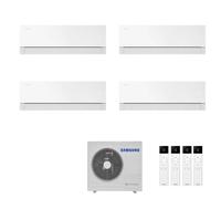 Condizionatore Climatizzatore Samsung Quadri Split Inverter Windfree Première+ Plus R-32 7000+7000+9000+9000 BTU Essential White Wi-Fi Integrato Con A