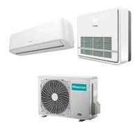 Condizionatore con inverter dual split Console Hisense Hi Comfort e AKT26 9000+12000 Btu R32 in