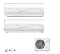 Condizionatore Condizionatore KONSI Oppira Style MultiSplit 2 Vani 2,6+3,5kW ...