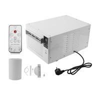 Condizionatore da Finestra, Mini Condizionatore Portatile a Doppio Inverter da 1900 BTU, Risparmio Energetico, Telecomando Touch/remoto, Raffreddatore D'aria Mobile per (Norma