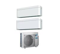 Condizionatore Daikin dual split Stylish white con inverter da 7000+18000 btu WiFi A+++ R32 2MXM50A