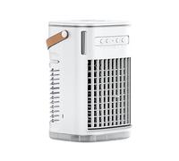 Condizionatore D'Aria Batteria Ricaricabile Integrata Raffrescatore Evaporativo Portatile con Telecomando Spegnimento Automatico Dopo 7 Ore