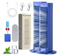 Condizionatore D'aria Brezza Max, Unità Di Condizionamento Qinux Breezamax, Nuovo Condizionatore Portatile Breezemax 2025, Silenzioso Ed Efficiente Breeze Maxx, Goditi Un Raffrescamento Rapido(Blue(Wi