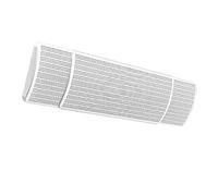 Condizionatore d'aria centrale Deflettore d'aria Deflettore di sfiato Copertura guida del Appeso laterale Riutilizzabile Robusto deflettore anti-soffio diretto for uso domestico, da 60 cm a 98 cm/782
