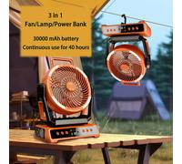 Condizionatore d'aria con ventola 3 in 1, mini ventilatore portatile, ventilatore da soffitto con luce, ventola di raffreddamento umidificatore con supporto USB da tavolo portatile