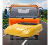Condizionatore d'aria da 12 V 24 V per camion, camper, 1800-2000 W, raffreddamento potente, unità CA silenziosa, dimensioni di installazione da 25 x 35 cm a 38 x 42 cm, per camper, camion, furgoni