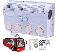 Condizionatore d'aria da 12 V per camper - Unità DC ad alta efficienza energetica per camper, camion, autobus - Design compatto, nessun consumo di carburante, potente raffreddamento per edilizia e