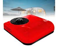 Condizionatore d'Aria Del Tetto Del Camper Del Camion Elettrico 12/24V, AC Silenzioso, Unità Ca Rv, Condizionatore d'Aria Del Camper Per Il Veicolo Del Camion Del Bus Di Rv,24V-Red