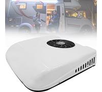 Condizionatore d'aria del tetto del camper del camion elettrico 12/24V Volt, AC silenzioso, unità CA RV, condizionatore d'aria del camper per il veicolo del camion del bus di RV,White-12V