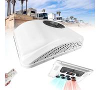 Condizionatore d'aria del tetto del camper del camion elettrico 12V/24V/48V/220V/115V, AC silenzioso, unità CA RV, condizionatore d'aria del camper per il veicolo del camion del bus di RV,220V