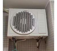 Condizionatore d'aria esterno r tutte le stagioni otturatore in acciaio inox per protezione diretta dell'aria e dissipazione del calore condensatore copertura per una maggiore efficienza