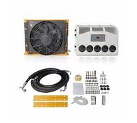 Condizionatore d'aria for camion ca parcheggio auto elettrica, aria condizionata split 12V 24V for trattori camper,Ampia Compatibilità(A set of AC 24V-01)