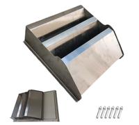 Condizionatore d'aria in acciaio inox R Paravento per esterni, resistente alla ruggine, 50 x 50 cm, copertura CA per un migliore controllo e protezione del clima